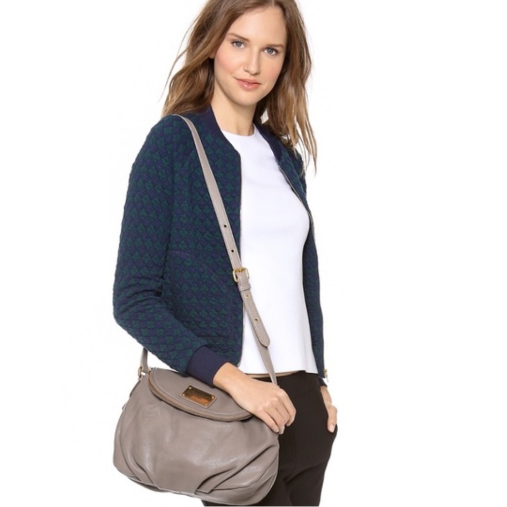 Marc‎ Jacobs Natasha Flap Gray Crossbody Bag